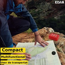 Kit EDAR De Supraviețuire Multifuncțional, Ideal Pentru Camping Și Drumeții Montane, Cu 5 Piese, Design Compact Și Portabil, ...