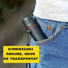 Telescop Monocular SIKS De Buzunar, Cu Vedere de Zi si Nocturna, Impermeabil, Anti-Ceata, 2000x25, Luneta Monoculara HD, Husa... Telescop Monocular SIKS De Buzunar, Cu Vedere de Zi si Nocturna, Impermeabil, Anti-Ceata, 2000x25, Luneta Monoculara HD, Husa...