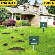 Aparat Cu Ultrasunete SIKS Impotriva Animalelor Salbatice, Anti Rozatoare, Anti Caini, Cerbi, Pisici, Acumulator Reincarcabil... Aparat Cu Ultrasunete SIKS Impotriva Animalelor Salbatice, Anti Rozatoare, Anti Caini, Cerbi, Pisici, Acumulator Reincarcabil...