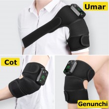 Genunchiera EDAR cu Masaj, 3 Tipuri De Incalzire Si Masaj, Temperatură Ajustabilă, Mărime Universală, Compatibilă cu Cot și P... Genunchiera EDAR cu Masaj, 3 Tipuri De Incalzire Si Masaj, Temperatură Ajustabilă, Mărime Universală, Compatibilă cu Cot și P...