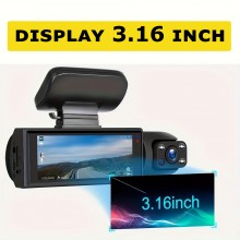 Camera Auto Tripla DVR SIKS Pro T3 Super Full HD 1080P, Inregistrare Bucla, HDR, Vedere Noaptea, Inregistrare Interior, Camer... Camera Auto Tripla DVR SIKS Pro T3 Super Full HD 1080P, Inregistrare Bucla, HDR, Vedere Noaptea, Inregistrare Interior, Camer...