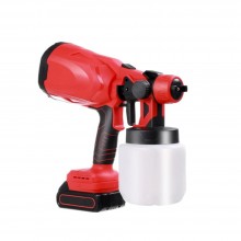 Pistol EDAR De Vopsit Electric Cu Acumulator Gun Spray, Pulverizator De Vopsea Profesional, 48V, Capacitate Rezervor 800 ml, ...