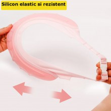 Casca EDAR De Protectie Cap, Ochi Si Urechi Pentru Baie copii, Coroana Reginei/Regelui, Reglabila, Roz