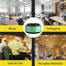 Scrumiera Electrica EDAR Cu Aspiratie Directa, Purificator De Aer Cu Ioni Negativi, Odorizant Pentru Eliminarea Mirosurilor N... Scrumiera Electrica EDAR Cu Aspiratie Directa, Purificator De Aer Cu Ioni Negativi, Odorizant Pentru Eliminarea Mirosurilor N...