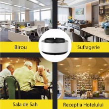 Scrumiera Electrica EDAR Cu Aspiratie Directa, Purificator De Aer Cu Ioni Negativi, Odorizant Pentru Eliminarea Mirosurilor N... Scrumiera Electrica EDAR Cu Aspiratie Directa, Purificator De Aer Cu Ioni Negativi, Odorizant Pentru Eliminarea Mirosurilor N...