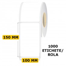 Rola Etichete Autoadezive Termice SIKS, Pentru Printare Format AWB, Dimensiune 100x150mm, 1000 Etichete/Rola Rola Etichete Autoadezive Termice SIKS, Pentru Printare Format AWB, Dimensiune 100x150mm, 1000 Etichete/Rola
