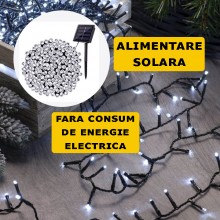 Instalatie De Craciun Cu Alimentare Solara EDAR, Ideala Pentru Exterior, Rezistenta La Conditii Meteo Instabile, Jocuri De Lu...