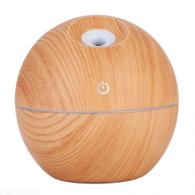 Umidificator aer SIKS® cu aromateraprie, LED multicolor, 130ml, bej