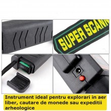 Detector De Metale EDAR, Portabil, Vibratie, Alarma, Impermeabil, Scanare 360, LED, Detecteaza Metale, Pentru Copii, Aventuri... Detector De Metale EDAR, Portabil, Vibratie, Alarma, Impermeabil, Scanare 360, LED, Detecteaza Metale, Pentru Copii, Aventuri...