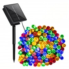 Instalatie De Craciun Cu Alimentare Solara EDAR, Ideala Pentru Exterior, Rezistenta La Conditii Meteo Instabile, Lungime 10 M...
