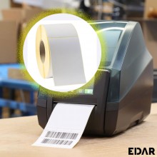 Rola 100 x Eticheta Termica Autoadeziva EDAR Pentru Printare AWB, Adeziv Puternic, Compatibile Imprimanta Termica, 100 x 150 ...