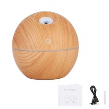 Umidificator aer SIKS® cu aromateraprie, LED multicolor, 130ml, bej Umidificator aer SIKS® cu aromateraprie, LED multicolor, 130ml, bej