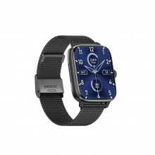 Ceas Smartwatch EDAR, Monitorizare Temperatura, Saturatie Oxigen, Ritm Cardiac, Tensiune Arteriala, Notificari, Pedometru, So...
