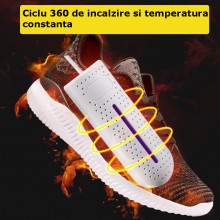 Uscator Electric EDAR pentru Incaltaminte, 2 Capete pentru Uscare Rapida, Sterilizare UV, cu USB, pentru Pantofi, Bocanci, Gh... Uscator Electric EDAR pentru Incaltaminte, 2 Capete pentru Uscare Rapida, Sterilizare UV, cu USB, pentru Pantofi, Bocanci, Gh...