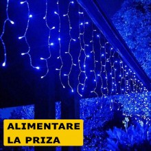 Instalatie Craciun Tip Turturi SIKS, 25 Metri, 500 Led-uri, Pentru Casa / Gradina / Gard, Cu 1 Joc De Lumini, Franjuri Curgat... Instalatie Craciun Tip Turturi SIKS, 25 Metri, 500 Led-uri, Pentru Casa / Gradina / Gard, Cu 1 Joc De Lumini, Franjuri Curgat...