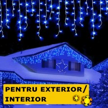 Instalatie Craciun SIKS Tip Turturi, 20 Metri, 400 Led-uri, Pentru Casa / Gradina / Gard, Cu 8 Jocuri De Lumini, Franjuri Cur... Instalatie Craciun SIKS Tip Turturi, 20 Metri, 400 Led-uri, Pentru Casa / Gradina / Gard, Cu 8 Jocuri De Lumini, Franjuri Cur...
