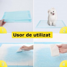 Set 20 Covorase Absorbante SIKS Igienice, Tip Scutec, Pentru Caini, Pisici Si Alte Animale De Companie, 5 straturi, 60x90 cm,... Set 20 Covorase Absorbante SIKS Igienice, Tip Scutec, Pentru Caini, Pisici Si Alte Animale De Companie, 5 straturi, 60x90 cm,...