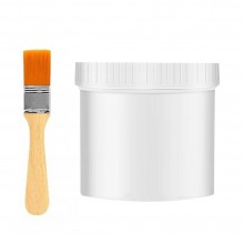 Solutie SIKS Tip Pasta Pentru Etansare Suprafete, Impermeabila, Cu Pensula Inclusa, Waterproof, 100 Grame, Transparenta