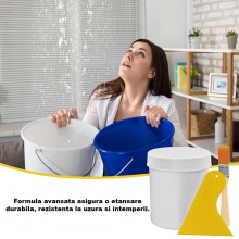Solutie SIKS Tip Pasta Pentru Etansare Suprafete, Impermeabila, Cu Pensula Inclusa, Waterproof, 100 Grame, Transparenta
