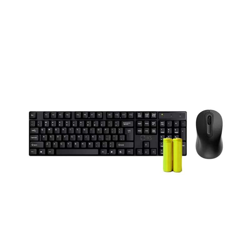 Kit SIKS Tastatura Mecanica Si Mouse Optic Wireless Cu Design Slim K12, 2.4 G, Conexiune Inteligenta, Bluetooth, Microreceive...