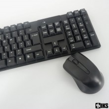 Kit SIKS Tastatura Mecanica Si Mouse Optic Wireless Cu Design Slim K12, 2.4 G, Conexiune Inteligenta, Bluetooth, Microreceive...