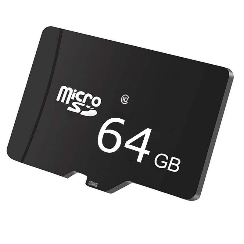 Card De Memorie MicroSD 64 GB SIKS, Clasa 10, De Mare Viteza, Compatibil Cu Camera Foto, Video, Dvr Auto, Camera De Supravegh...