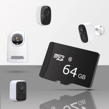 Card De Memorie MicroSD 64 GB SIKS, Clasa 10, De Mare Viteza, Compatibil Cu Camera Foto, Video, Dvr Auto, Camera De Supravegh...