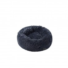Pat SIKS Tip Culcus Pentru Caini Si Pisici, Diametru 60 cm, Material Moale, Calduros, Confortabil, Baza Anti-Alunecare, Usor ...