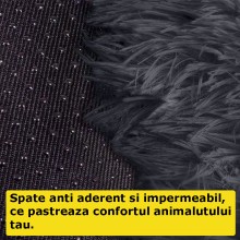 Pat SIKS Tip Culcus Pentru Caini Si Pisici, Diametru 60 cm, Material Moale, Calduros, Confortabil, Baza Anti-Alunecare, Usor ... Pat SIKS Tip Culcus Pentru Caini Si Pisici, Diametru 60 cm, Material Moale, Calduros, Confortabil, Baza Anti-Alunecare, Usor ...
