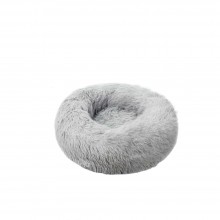 Pat SIKS Tip Culcus Pentru Caini Si Pisici, Diametru 80 cm, Material Moale, Calduros, Confortabil, Baza Anti-Alunecare, Usor ...