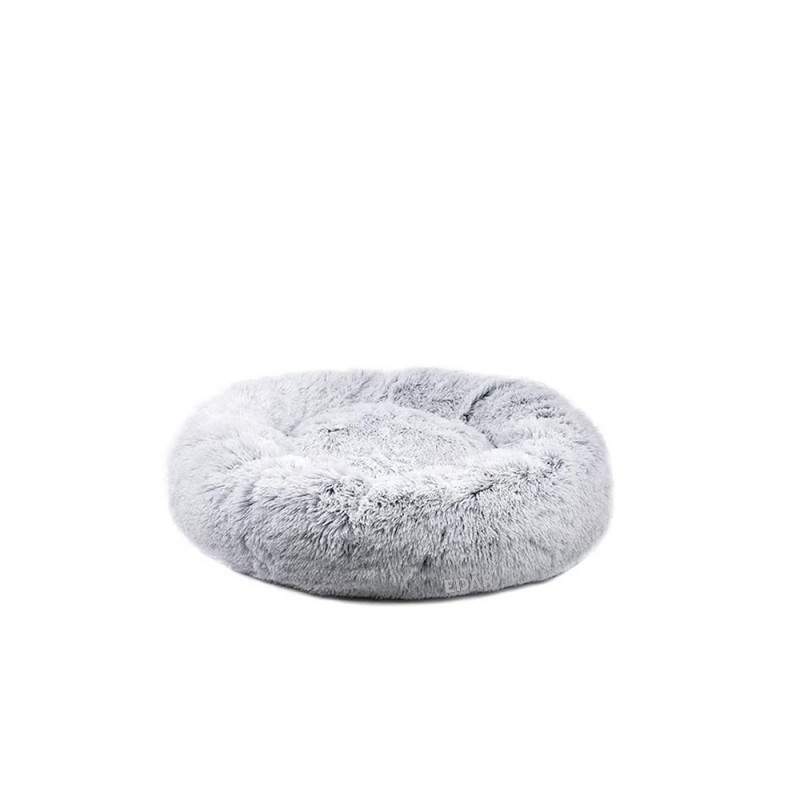 Pat EDAR Pentru Caini Si Pisici, 80 x 20 cm, Material Moale, Calduros, Confortabil, Baza Anti-Alunecare, Usor De Spalat, Gri