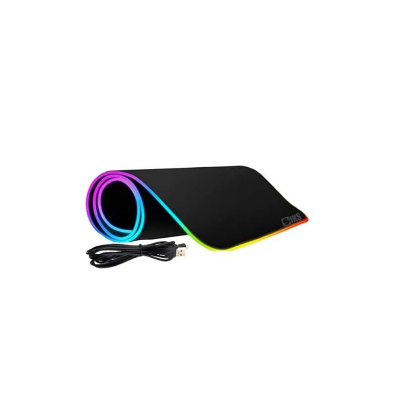 Mousepad SIKS Gaming Profesional Cu LED RGB, 13 Moduri De Iluminare, 80x30 cm, Antiderapant, Impermeabil, Buton Pentru Schimb... Mousepad SIKS Gaming Profesional Cu LED RGB, 13 Moduri De Iluminare, 80x30 cm, Antiderapant, Impermeabil, Buton Pentru Schimb...