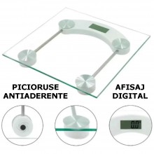 Cantar Electronic Corporal De Baie EDAR, Din Sticla Securizata, Auto On/Off, Cantar personal, Capacitate Maxima Persoane 180 ... Cantar Electronic Corporal De Baie EDAR, Din Sticla Securizata, Auto On/Off, Cantar personal, Capacitate Maxima Persoane 180 ...