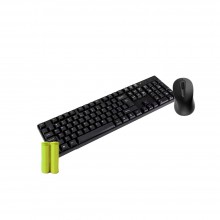 Kit Tastatura EDAR Mecanica Si Mouse Wireless, Cu Design Slim K-12, 2.4 G, Conexiune Inteligenta, USB Bluetooth, Microreceive...