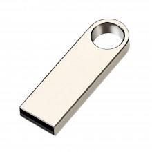 Stick de Memorie USB EDAR, Argintiu, Portabil, Orificiu pentru Breloc, Capacitate 16GB
