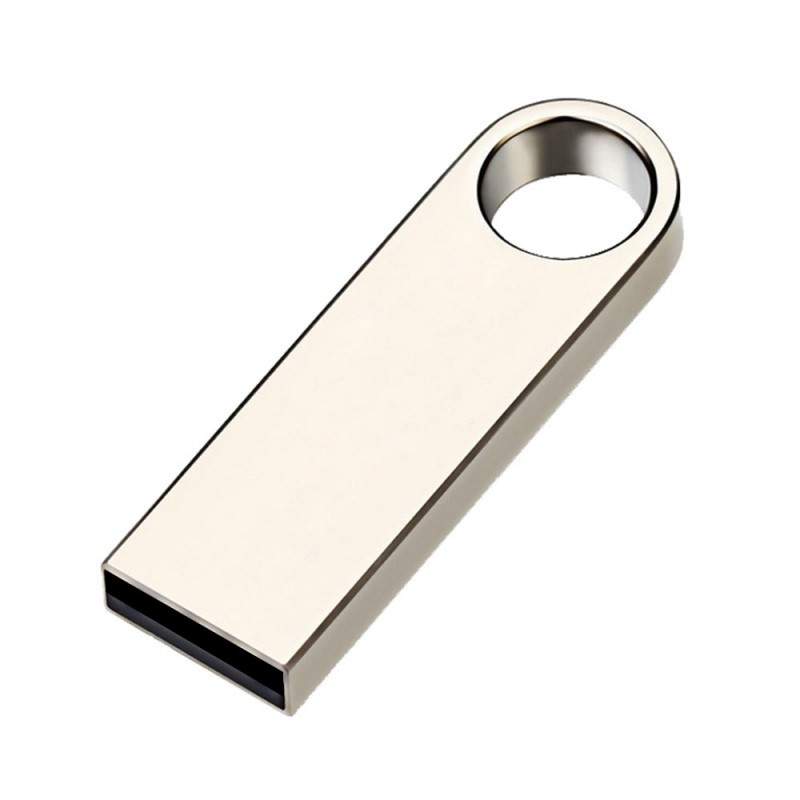 Stick de Memorie USB EDAR, Argintiu, Portabil, Orificiu pentru Breloc, Capacitate 16GB