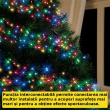 Instalatie SIKS de Craciun Muzicala, Fir Verde, Tip Sir, 100 LED, 10m, Interior Si Exterior, Interconectabila, Alimentare Pri... Instalatie SIKS de Craciun Muzicala, Fir Verde, Tip Sir, 100 LED, 10m, Interior Si Exterior, Interconectabila, Alimentare Pri...