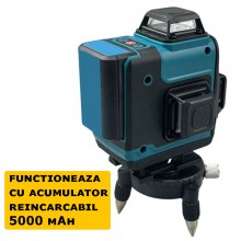 Nivela Laser 4D SIKS, Cu Autonivelare, 16 Linii, 4x360º, IP-54, 25m, Precizie Milimetrica, Lumina Verde, Platforma De Ridicar... Nivela Laser 4D SIKS, Cu Autonivelare, 16 Linii, 4x360º, IP-54, 25m, Precizie Milimetrica, Lumina Verde, Platforma De Ridicar...