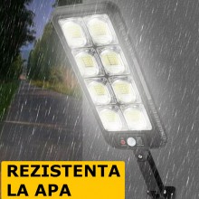 Lampa Solara De Exterior SIKS, Cu Panou Solar, Pentru Gradina, Alee, Intrare Casa, 200 Leduri, Lumina Neutra, Control Din Tel... Lampa Solara De Exterior SIKS, Cu Panou Solar, Pentru Gradina, Alee, Intrare Casa, 200 Leduri, Lumina Neutra, Control Din Tel...