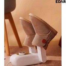 Uscator Inteligent EDAR Pentru Incaltaminte, Termostat, Pliabil, Aer Cald 360°, Oprire automata, Multifunctional, Uscare Rapi...