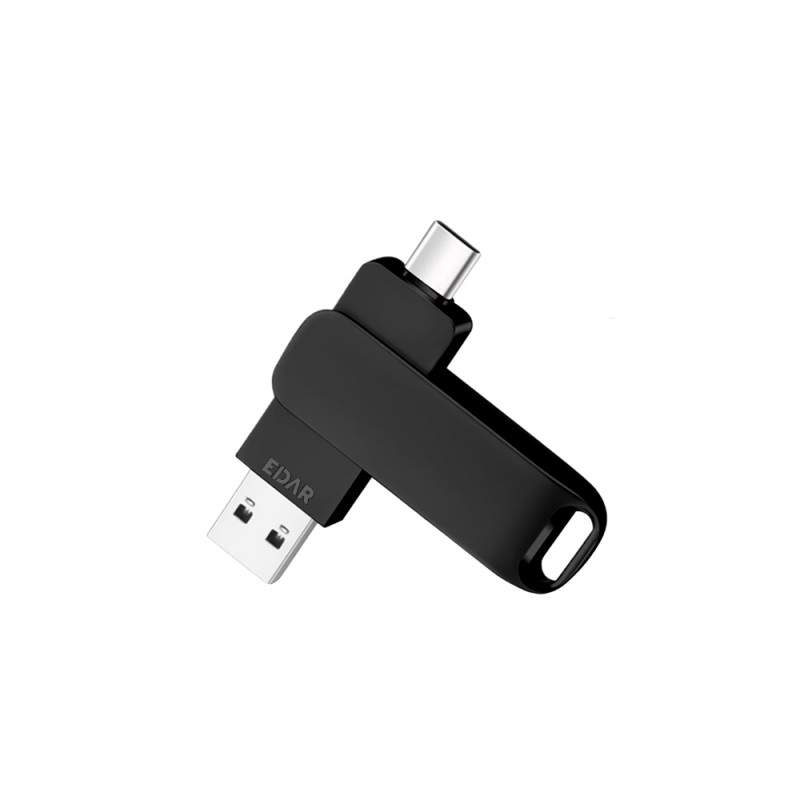 Stick EDAR Memorie Din Metal 4 In 1, Capacitate 128 GB, Cu USB 3.0, Type-C, USB C Si Lightning, Rotativ 360⁰, Waterproof, Com... Stick EDAR Memorie Din Metal 4 In 1, Capacitate 128 GB, Cu USB 3.0, Type-C, USB C Si Lightning, Rotativ 360⁰, Waterproof, Com...