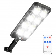 Lampa Solara EDAR Pentru Gradina, Terasa, Casa, Panou Solar, Acumulator Incorporat, 3 Moduri De Lumina, Senzor De Miscare Si ...