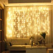 Perdea cu Lumini de Craciun EDAR, Lungime 8 m x Inaltime 50 cm, Alb Cald, Fir Alb, 8 Moduri de Iluminare, Interconectabila, c... Perdea cu Lumini de Craciun EDAR, Lungime 8 m x Inaltime 50 cm, Alb Cald, Fir Alb, 8 Moduri de Iluminare, Interconectabila, c...