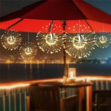 Instalatie De Craciun EDAR 5 Tip Focuri De Artificii Decorative, Interconectabila, 300 Led, 8 Moduri De Iluminare, Lungime 4m... Instalatie De Craciun EDAR 5 Tip Focuri De Artificii Decorative, Interconectabila, 300 Led, 8 Moduri De Iluminare, Lungime 4m...