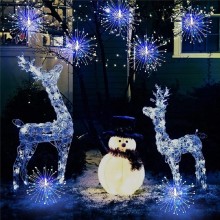 Instalatie De Craciun EDAR 5 Tip Focuri De Artificii Decorative, Interconectabila, 300 Led, 8 Moduri De Iluminare, Lungime 4m... Instalatie De Craciun EDAR 5 Tip Focuri De Artificii Decorative, Interconectabila, 300 Led, 8 Moduri De Iluminare, Lungime 4m...