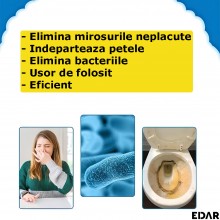 Agent Oxigen Activ EDAR, Solutie Pentru Desfundarea Tevilor, Toaletelor si Chiuvetelor Infundate, 250g, Pudra, Testat Dermato...