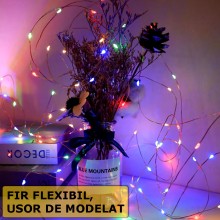 Ghirlanda LED Cu Incarcare Solara EDAR, Flexibila, Panou Solar Cu Fixare In Pamant, 8 Moduri De Lumina, 12 Metri, 100 Leduri,... Ghirlanda LED Cu Incarcare Solara EDAR, Flexibila, Panou Solar Cu Fixare In Pamant, 8 Moduri De Lumina, 12 Metri, 100 Leduri,...
