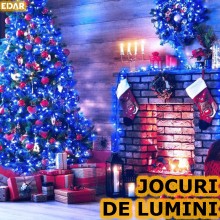 Instalatie De Craciun LED EDAR, Liniara Interior/Exterior, Rola 80 m, 8 Jocuri De Lumini, Alimentare Prin Priza, Albastru