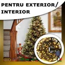 Instalatie De Craciun LED Cu Incarcare Solara EDAR, Liniara, Panou Solar Cu Tarus, Interior/Exterior, Rola 50 m, Lumina Const... Instalatie De Craciun LED Cu Incarcare Solara EDAR, Liniara, Panou Solar Cu Tarus, Interior/Exterior, Rola 50 m, Lumina Const...