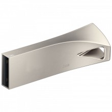 Stick Memorie USB 2.0 SIKS, Viteza Transfer 130 MB/s, Rezistent La Apa, Zgarieturi, Metalic, Capacitate 2 GB, Argintiu